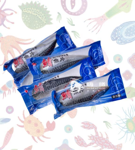 挪威薄鹽鯖魚片(四包組)