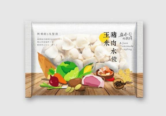 玉米豬肉水餃 約50顆