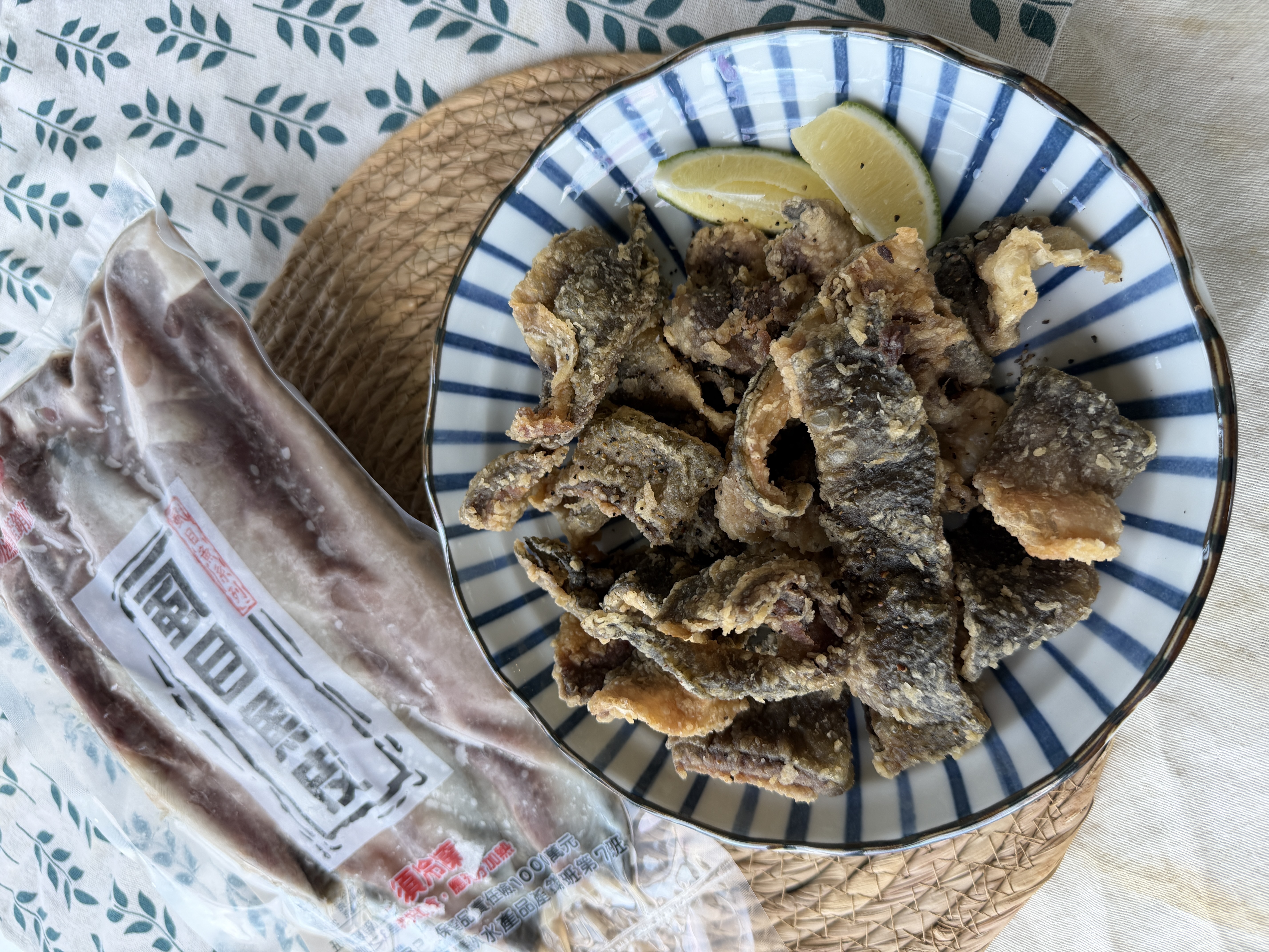 虱目魚皮熟食